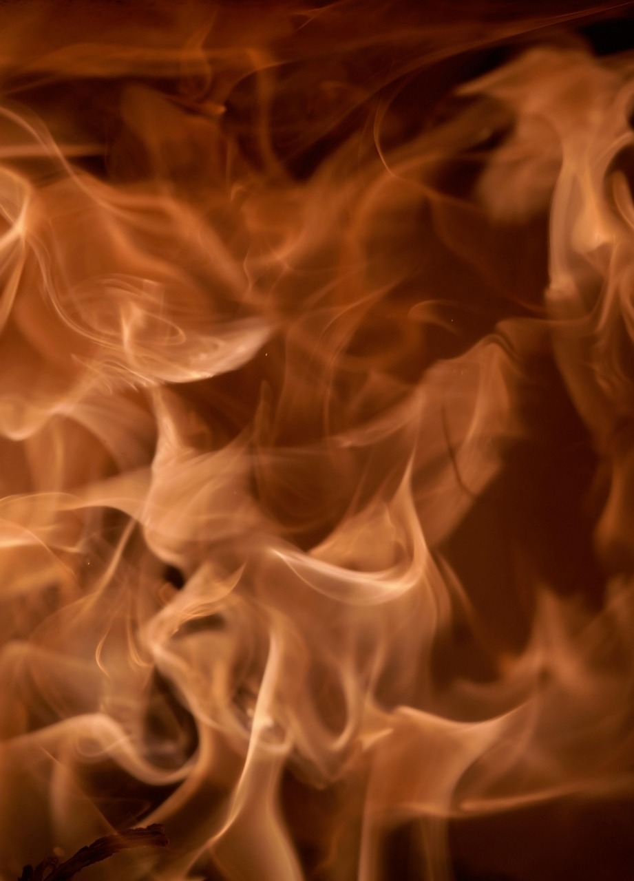 flames, fire, blaze, hot, chimney, heat, climate, fire roller, burn